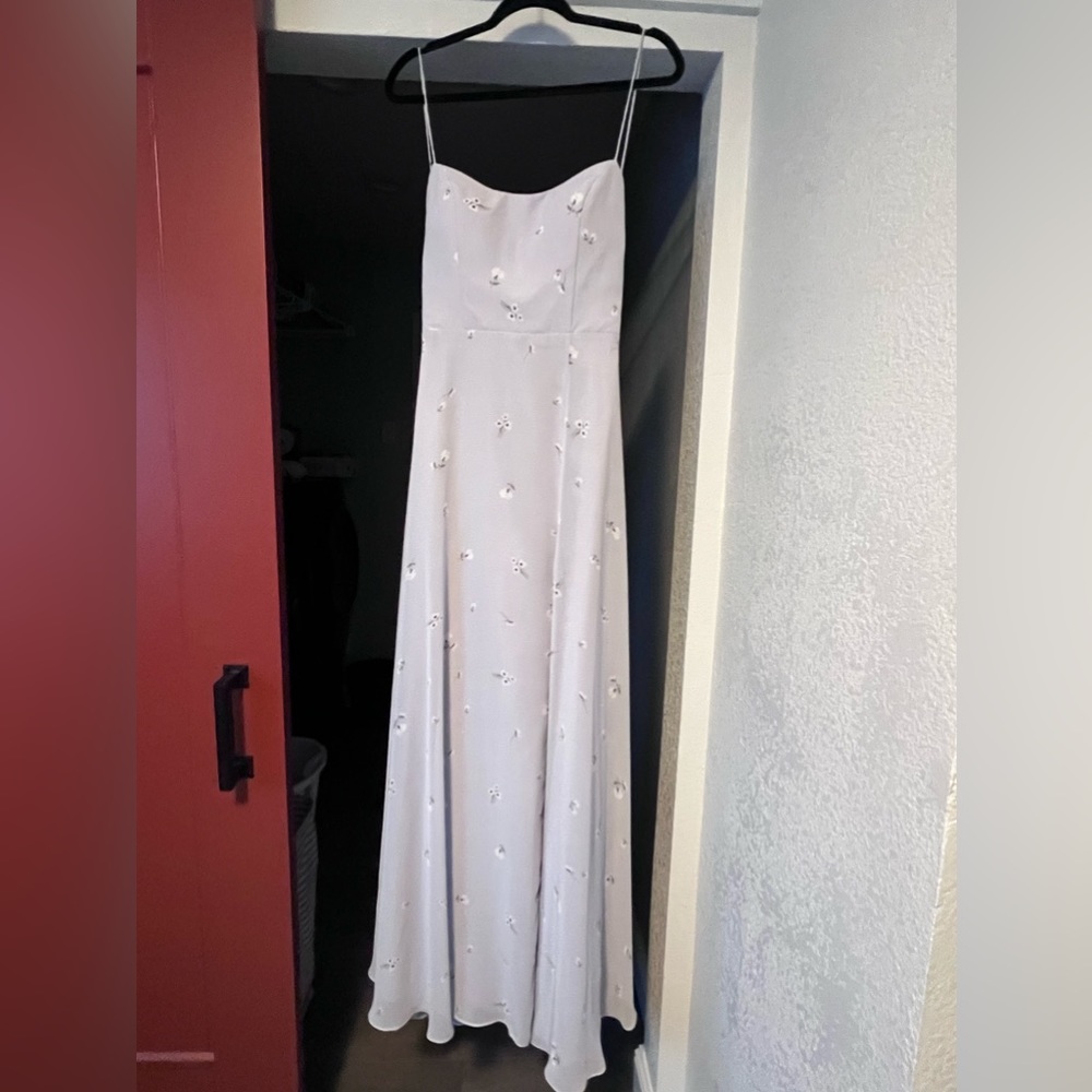 Full length dress - light blue